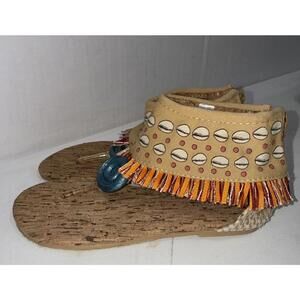 Moana Costume Disney Store Princess Hawaiian Dress Up‎ Shoes Girls Size US 13/1